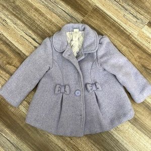Little Me lavender girls coat size 2T